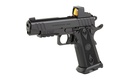 GIRSAN 395030 WITNESS2311  9MM LUGER 17+1 4.25" BLACK STEEL BARREL, BLACK SERRATED STEEL SLIDE, BLACK POLYMER FRAME W/BEAVERTAIL & PICATINNY RAIL, BLACK CHECKERED POLYMER GRIP, AMBIDEXTROUS