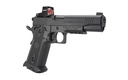 GIRSAN 395000 WITNESS2311  10MM AUTO 15+1 5" BLACK STEEL BARREL, BLACK OPTIC READY/SERRATED STEEL SLIDE, BLACK POLYMER FRAME W/BEAVERTAIL & PICATINNY RAIL, BLACK CHECKERED POLYMER GRIP, AMBIDEXTROUS