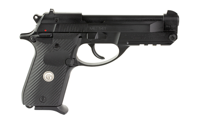 EAA GIRSAN 390850 MC 14T SOLUTION COMPACT FRAME 380 ACP 13+1, 4.50" BLACK STEEL TIP-UP BARREL, SERRATED STEEL SLIDE & ALUMINUM FRAME W/PICATINNY RAIL, BLACK CHECKERED POLYMER GRIP AMBIDEXTROUS
