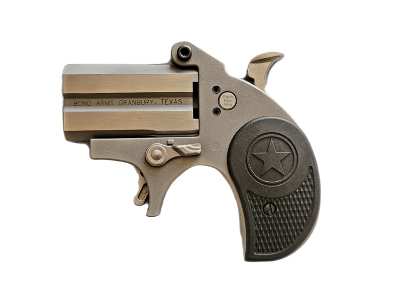 BOND ARMS BASTB STUBBY  380 ACP 2RD SHOT 2.20" MATTE STAINLESS STEEL FRAME BLACK TEXTURED POLYMER GRIPS