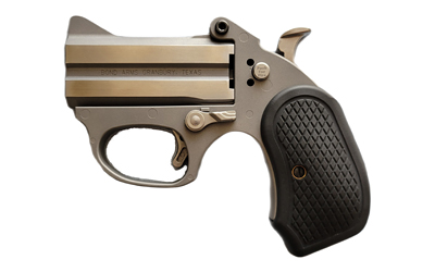 BOND ARMS BAHB HONEY B  9MM LUGER 2RD SHOT 3" MATTE STAINLESS STEEL FRAME BLACK EXTENDED B6 RESIN GRIPS
