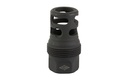 YANKEE HILL 4445MB24 SRX Q.D. MUZZLE BRAKE SHORT BLACK PHOSPHATE STEEL WITH 5/8"-24 TPI FOR SRX ADAPTERS