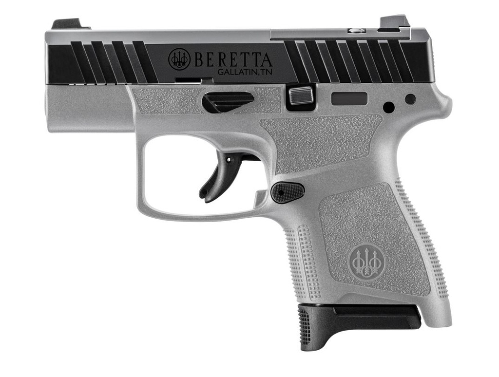 BERETTA USA JAXN9268A1 APX A1 CARRY MICRO-COMPACT FRAME 9MM LUGER 8+1 3" BLUED STEEL BARREL, BLACK SERRATED STEEL SLIDE, WOLF GRAY POLYMER FRAME, POLYMER GRIP