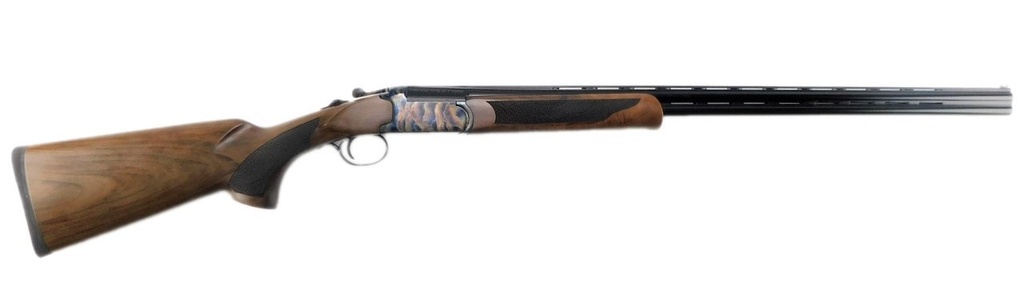 POINTER KAR41028HT ACRIUS  FULL SIZE 410 GAUGE BREAK OPEN 3" 2RD 28" BLACK OVER/UNDER VENT RIB BARREL, COLOR CASE HARDENED STEEL RECEIVER, FIXED TURKISH WALNUT STOCK, AMBIDEXTROUS
