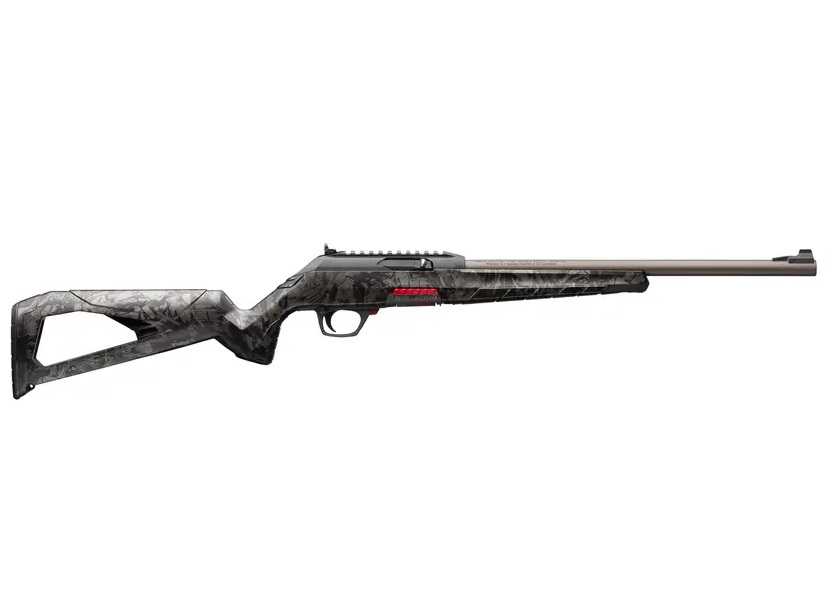 WINCHESTER REPEATING ARMS 521153102 WILDCAT  22 LR 10+1 18" GRAY BARREL, MATTE BLACK REC, SKELETONIZED FORGED CARBON GRAY SYNTHETIC STOCK, GHOST RING SIGHT