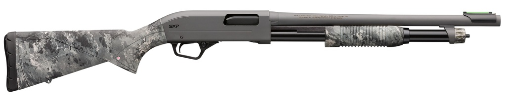 WINCHESTER REPEATING ARMS 512450395 SXP HYBRID DEFENDER 12 GAUGE 3" CHAMBER 5+1 (2.75") 18", GRAY BARREL/REC, TRUETIMBER MIDNIGHT SYNTHETIC FURNITURE, FIBER OPTIC FRONT