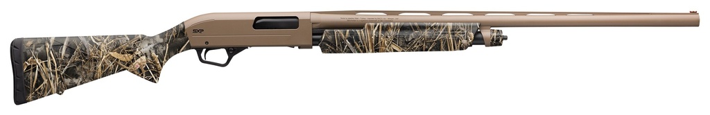 WINCHESTER REPEATING ARMS 512432391 SXP HYBRID HUNTER 12 GAUGE 3" CHAMBER 4+1 (2.75") 26", FDE BARREL/REC, REALTREE MAX-7 FURNITURE, FIBER OPTIC SIGHT, INCLUDES 3 INVECTOR-PLUS CHOKES