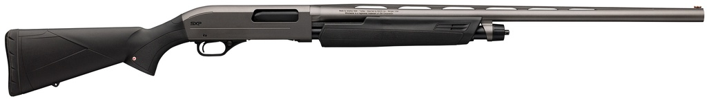 WINCHESTER REPEATING ARMS 512439392 SXP HYBRID FULL SIZE 12 GAUGE PUMP 3" 4+1 28" GRAY PERMA-COTE BARREL, GRAY PERMA-COTE ALUMINUM RECEIVER, BLACK SYNTHETIC STOCK RIGHT HAND