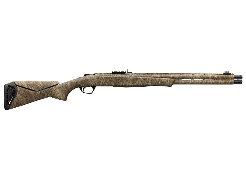 BROWNING 018728306 CYNERGY ULTIMATE TURKEY 12 GAUGE 3.5" 2RD 24", MOSSY OAK BOTTOMLAND, SYNTHETIC STOCK WITH ADJUSTABLE COMB, FIBER OPTIC SIGHT, OPTIC MOUNT, 5 CHOKES INCLUDED