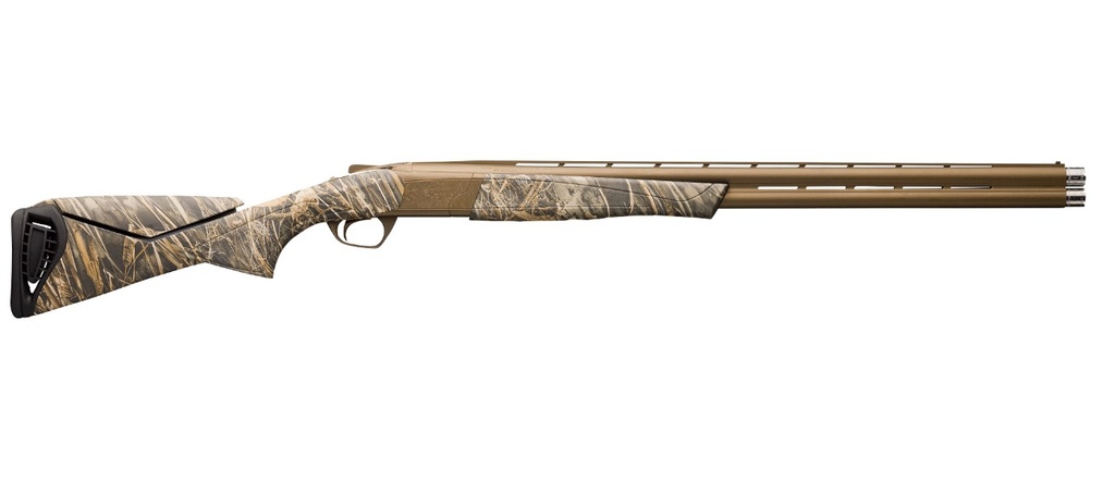 BROWNING 018729203 CYNERGY WICKED WING 12 GAUGE 3.5" 2RD 30" BURNT BRONZE CERAKOTE BARREL/CAMO DESIGN RECEIVER, REALTREE MAX-7 SYNTHETIC STOCK WITH ADJUSTABLE COMB & TEXTURED GRIPPING SURFACE