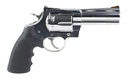 COLT MFG ANACONDASP4RTS ANACONDA  44 MAG 6 SHOT 4.25" STAINLESS BARREL, CYLINDER & FRAME, BLACK HOGUE RUBBER W/FINGER GROOVES GRIP