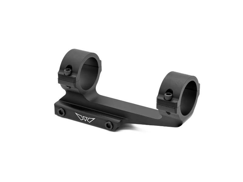 WARNE V4001M MSR SCOPE MOUNT/RING COMBO MATTE BLACK ALUMINUM, 1" TUBE PICATINNY RAIL MOUNT ULTRA HIGH RINGS