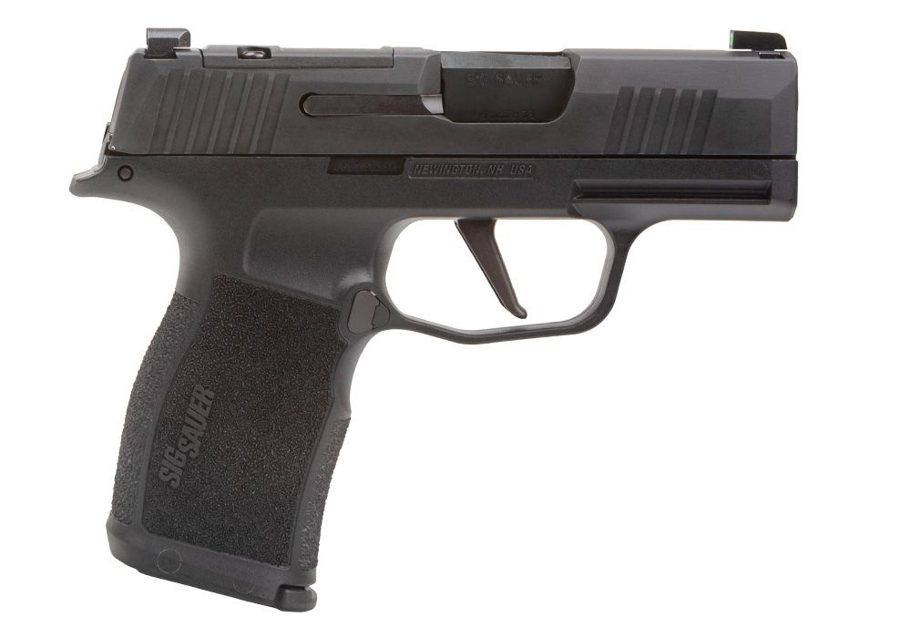 SIG SAUER 365X9BXR3P P365X  9MM LUGER 12+1 3.10" BLACK NITRON OPTIC READY/SERRATED SS SLIDE, BLACK SS FRAME W/BEAVERTAIL, BLACK POLYMER GRIPS