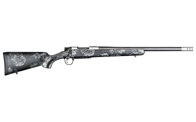 CHRISTENSEN ARMS 8010631800 RIDGELINE FFT FULL SIZE 7MM PRC 3+1 22" CARBON FIBER STEEL THREADED BARREL, STAINLESS ALUMINUM RECEIVER, BLACK W/GRAY ACCENTS FIXED SPORTER W/FLASH FORGED TECHNOLOGY STOCK