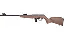 ROSSI RB22L1611FDE RB22  COMPACT 22 LR 10+1, 16" MATTE BLACK BUTTON RIFLED FREE FLOATING STEEL BARREL, MATTE BLACK STAINLESS STEEL RECEIVER, FLAT DARK EARTH MONTE CARLO STOCK, RIGHT HAND