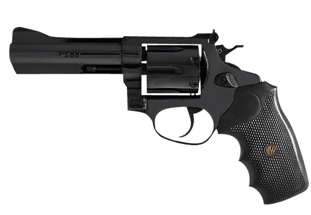 ROSSI 2-RM661 RM66  MEDIUM FRAME 38 SPECIAL +P/357 MAG 6 SHOT, 6" BLACK STAINLESS STEEL BARREL, CYLINDER & FRAME, BLACK TEXTURED RUBBER GRIP, HAMMER BLOCK SAFETY, EXPOSED HAMMER