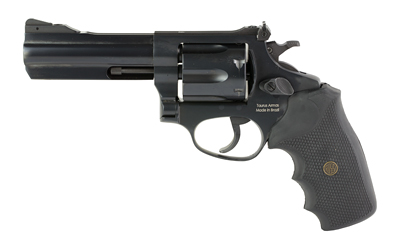ROSSI 2RM641 RM64  MEDIUM FRAME 357 MAG 6 SHOT, 4" BLACK STEEL BARREL, CYLINDER & FRAME, BLACK TEXTURED RUBBER GRIP, HAMMER BLOCK SAFETY