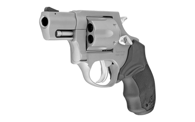 TAURUS 2-85629-MA 856 *MA COMPLIANT SMALL FRAME 38 SPECIAL +P 6 SHOT 2" STAINLESS STEEL BARREL, CYLINDER & FRAME, BLACK RUBBER GRIP, EXPOSED HAMMER