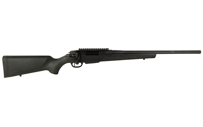 STEVENS 18824 334  FULL SIZE 243 WIN 3+1 20" BUTTON RIFLED CARBON STEEL BARREL, MATTE BLACK CARBON STEEL RECEIVER W/INTEGRATED RECOIL LUG, MATTE BLACK SYNTHETIC STOCK, SCOPE MOUNT, RIGHT HAND
