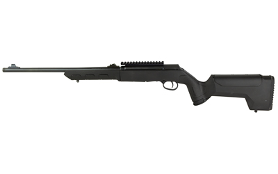 SAVAGE ARMS 47260 A22 TAKEDOWN FULL SIZE 22 LR 10+1 18" HIGH LUSTER BUTTON RIFLED BARREL, HIGH LUSTER DRILLED & TAPPED CARBON STEEL RECEIVER, BLACK TAKEDOWN SYNTHETIC STOCK, RIGHT HAND