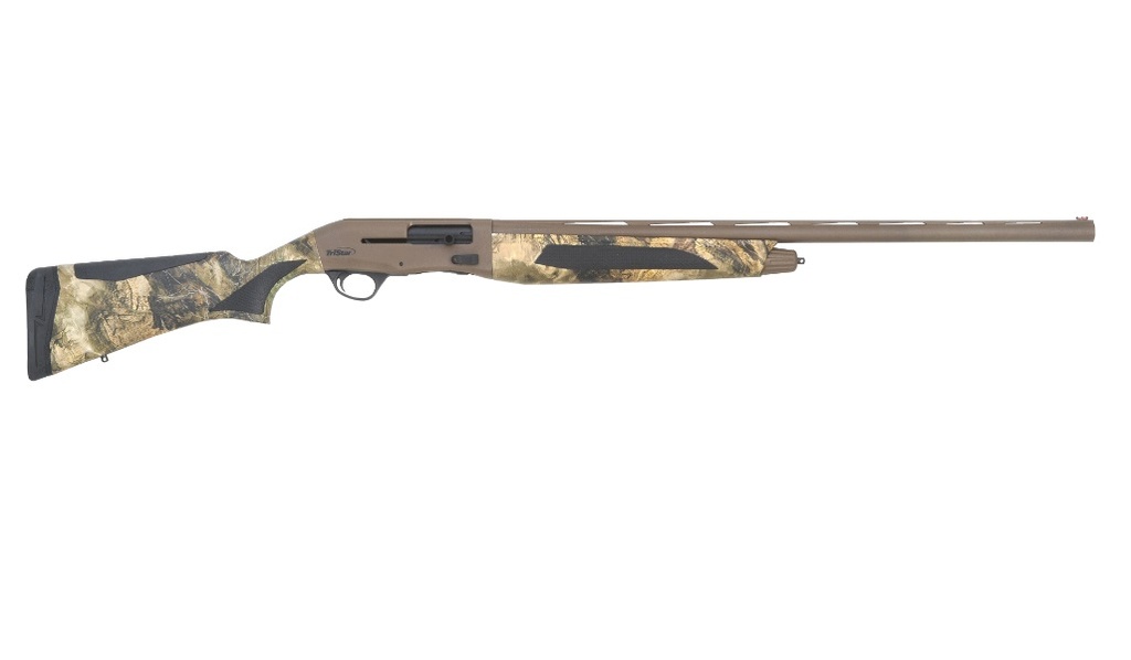 TRISTAR 24226 VIPER G2 PRO 12 GAUGE 3" 5+1 28" FLAT DARK EARTH BARREL/RECEIVER, MOSSY OAK TERRA BAYOU STOCK, OVERSIZED CONTROLS, INCLUDES 3 MOBILCHOKE
