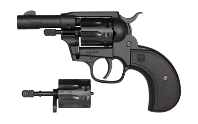DIAMONDBACK DB0600A001 SIDEKICK  22 LR/22 MAG 9 SHOT 3" BLACK CERAKOTE STEEL BARREL & CYLINDER, ZINC ALLOY FRAME, BLACK BIRDSHEAD POLYMER GRIP, HAMMER SAFETY, EXPOSED HAMMER