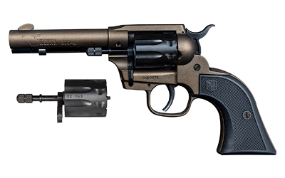 DIAMONDBACK DB0500A071 SIDEKICK  22 LR 22 WMR 9RD SHOT 4.50" MIDNIGHT BRONZE MIDNIGHT BRONZE ZINC ALLOY MIDNIGHT BRONZE CERAKOTE FRAME BLACK CERAKOTE CYLINDER BLACK POLYMER GRIPS