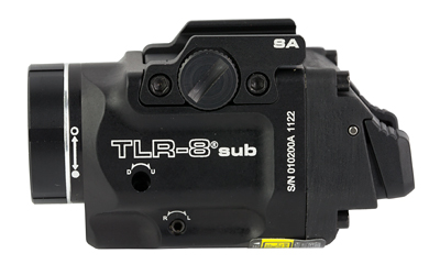 STREAMLIGHT 69419 TLR-8 SUB GUN LIGHT WITH RED LASER  BLACK ANODIZED 500 LUMENS WHITE LED SPRINGFIELD ARMORY HELLCAT