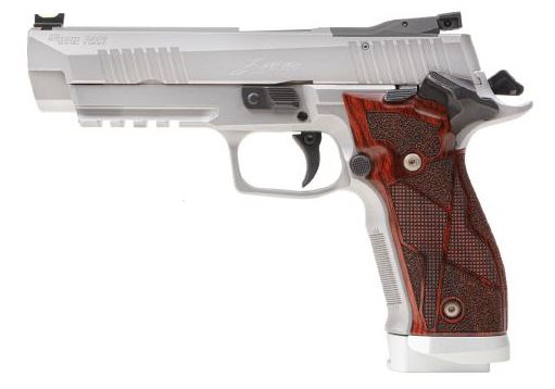 SIG SAUER 226X59CLASSIC10 P226 X-FIVE CLASSIC 9MM LUGER 10+1 (3) 5", STAINLESS, PICATINNY RAIL & BEAVERTAIL FRAME, SERRATED OPTIC CUT SLIDE, CUSTOM HOGUE COCOBOLO GRIP