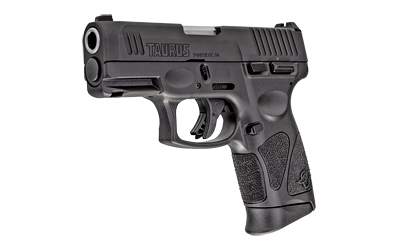 TAURUS 1G3C9312X10 G3C  COMPACT FRAME 9MM LUGER 10+1 3.26" MATTE STAINLESS STEEL BARREL, MATTE BLACK TENIFER SERRATED STEEL SLIDE, BLACK POLYMER FRAME W/PICATINNY RAIL, BLACK POLYMER GRIP, RIGHT HAND