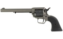 HERITAGE MFG RR22C6 ROUGH RIDER  22 LR 6 SHOT. 6.50" TUNGSTEN GRAY CERAKOTE STEEL BARREL & FRAME, BLACK SATIN CYLINDER, BLACK STAR POLYMER GRIP, HAMMER/THUMB SAFETY, EXPOSED HAMMER
