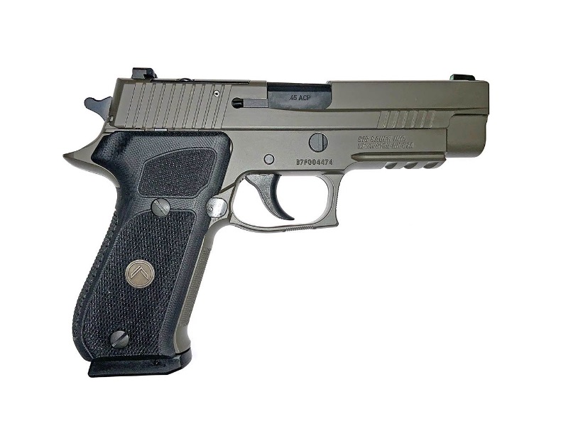 SIG SAUER 220R45LEGIONR2 P220 FULL SIZE LEGION 45 ACP 8+1 4.40", LEGION GRAY ELITE CERAKOTE, PICATINNY RAIL FRAME, ROMEO 1 CUT SLIDE, BLACK G10 GRIP, X-RAY SIGHTS