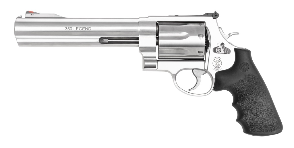 SMITH & WESSON 13331 MODEL 350  X-FRAME 350 LEGEND 7 SHOT 7.50" SATIN STAINLESS STEEL BARREL, CYLINDER & FRAME, BLACK FINGER GROOVED GRIP, INTERNAL LOCK SAFETY, EXPOSED HAMMER