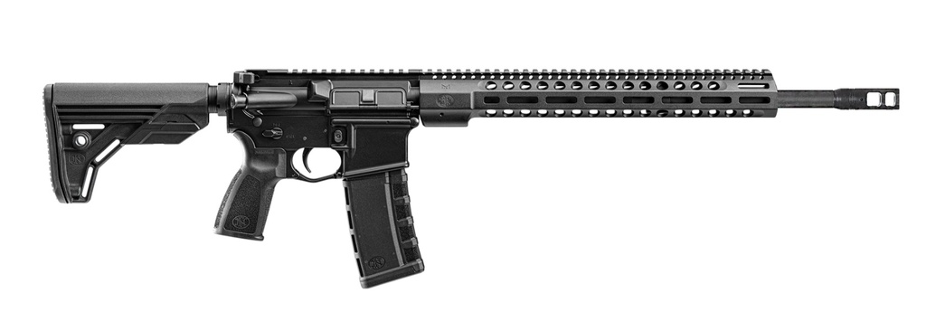 FN 36100669 FN 15 DMR3 5.56X45MM NATO 18" BARREL 30+1, BLACK ANODIZED RECEIVER, BLACK  OEM STOCK & GRIP, OPTICS READY