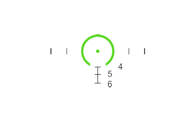 EOTECH VDU16FFSR3G VUDU FFP BLACK HARDCOAT ANODIZED 1-6X 24MM 30MM TUBE ILLUMINATED GREEN SR3-MOA RETICLE FEATURES THROW LEVER