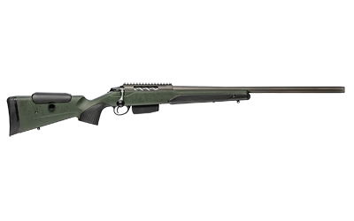 TIKKA JRTXRSV314R14 T3X SUPER VARMINT 22-250 REM 5+1 23.70" THREADED, TUNGSTEN CERAKOTE BARREL/REC, BLACK WEBBED GREEN ROUGHTECH STOCK
