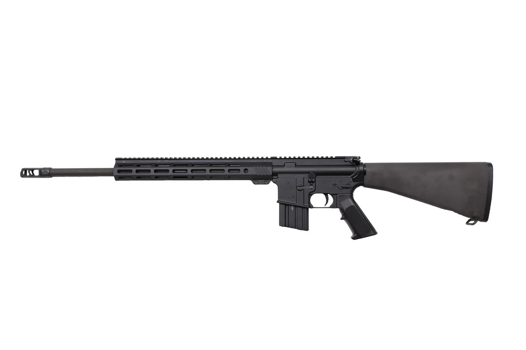 BUSHMASTER 0010010BLK XM-15 E2S 450 BUSHMASTER 5+1 20" BARREL, BLACK BARREL/RECEIVER, SNAKE CHARMER MUZZLE BRAKE, 14" M-LOK  FREE FLOAT RAIL, A2 STOCK, ALUMINUM MAGAZINE, OPTICS READY