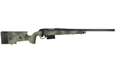 BERGARA RIFLES B14S371CF B-14 HMR CARBON WILDERNESS 308 WIN 5+1 CAP 20" CARBON FIBER WRAPPED BARREL, WOODLAND CAMO MOLDED WITH MINI-CHASSIS STOCK, RIGHT HAND