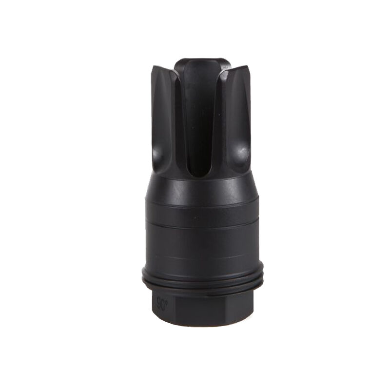 SIG SAUER SL76258X2490DEGF CLUTCH-LOK QD Q.D. FLASH HIDER BLACK STAINLESS STEEL WITH 5/8" 24 TPI THREADS FOR 7.62MM 90 DEGREE TAPER