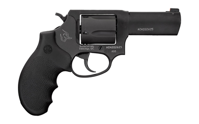 TAURUS 260531NS 605  SA/DA 38 SPEICAL +P OR 357 MAG 5 SHOT 3" BARREL, OVERALL MATTE BLACK FINISH STAINLESS STEEL, FINGER GROOVED BLACK HOGUE RUBBER GRIP, NIGHT FRONT SIGHT