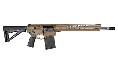 DIAMONDBACK DB1032C061 DB10  308 WIN 18" 20+1 FLAT DARK EARTH ADJUSTABLE MAGPUL CTR STOCK BLACK MAGPUL MOE K2 GRIP WITH BLACK GOLD LOWER 15" M-LOK