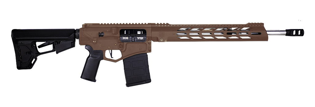 DIAMONDBACK DB1059C061 DB10  308 WIN 18" 20+1 FLAT DARK EARTH ADJUSTABLE MAGPUL ACS-L STOCK BLACK MAGPUL MOE-K2+ GRIP 15" M-LOK