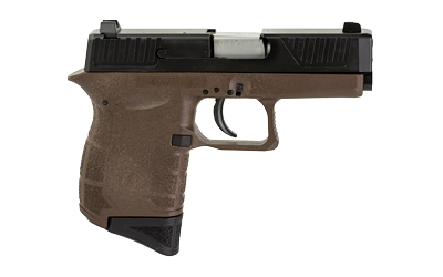 DIAMONDBACK DB0200P071 DB9 GEN4 MICRO-COMPACT FRAME 9MM LUGER 6+1, 3.10" STAINLESS STEEL BARREL, BLACK NITRIDE SERRATED STAINLESS STEEL SLIDE, MIDNIGHT BRONZE POLYMER FRAME & GRIP