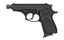 BERSA T22M THUNDER  MICRO-COMPACT FRAME 22 LR 10+1, 3.50" BLACK STEEL BARREL, MATTE BLACK SERRATED SLIDE, MATTE BLACK ALUMINUM FRAME W/BEAVERTAIL