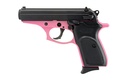 BERSA T380PNK8 THUNDER  MICRO-COMPACT FRAME 380 ACP 8+1 3.50" PINK CERAKOTE STEEL BARREL, MATTE BLACK SERRATED STEEL SLIDE, PINK CERAKOTE ALUMINUM FRAME
