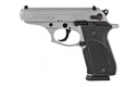 BERSA THUN380PNKL15 THUNDER PLUS SUB-COMPACT FRAME 380 ACP 15+1, 3.50" NICKEL STEEL BARREL, NICKEL CERAKOTE SERRATED STEEL SLIDE, NICKEL CERAKOTE ALUMINUM FRAME W/BEAVERTAIL, BLACK RUBBER GRIP