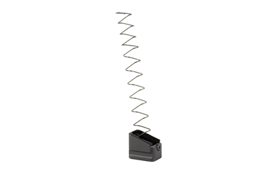 WARNE MEG1754BLK MAGAZINE EXTENSION  MADE OF 6061-T6 ALUMINUM WITH HARDCOAT ANODIZED BLACK FINISH FOR GLOCK 17, 22 MAGAZINES (ADDS 5RDS 9MM LUGER, 4RDS 40 S&W)