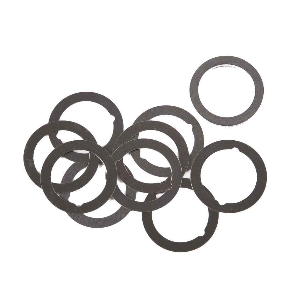 DEAD AIR DA002 SHIM KIT  5/8"-24 TPI 3 DIFFERENT SHIM THICKNESSES INCLUDED (.004", .006", .060")