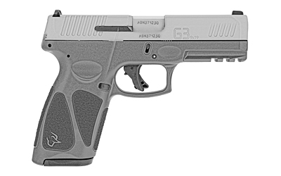 TAURUS 1G3B949G G3  FULL SIZE FRAME 9MM LUGER 15+1/17+1 4" MATTE STAINLESS STEEL BARREL, MATTE SERRATED STAINLESS STEEL SLIDE, GRAY POLYMER FRAME W/PICATINNY RAIL, POLYMER GRIP, RIGHT HAND
