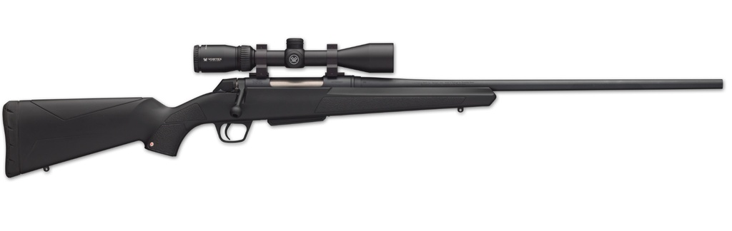 WINCHESTER REPEATING ARMS 535705294 XPR SCOPE COMBO 6.5 PRC CALIBER WITH 3+1 CAPACITY, 24" BARREL, BLUED PERMA-COTE METAL FINISH, MATTE BLACK SYNTHETIC STOCK & NO SIGHTS RIGHT HAND (FULL SIZE)